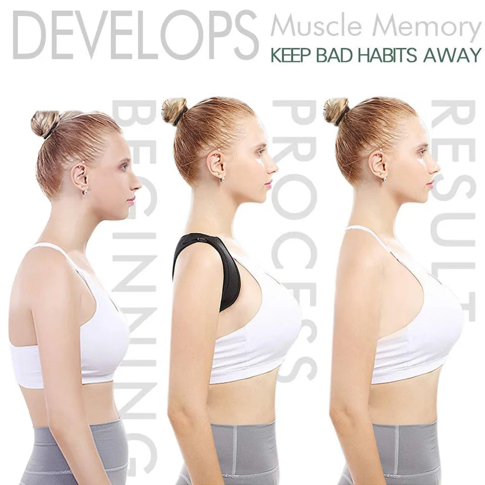 Posture Corrector Back Brace Adjustable Posture Brace for Upper Back Shoulder Pain Relief Posture Trainer Spine Posture Support